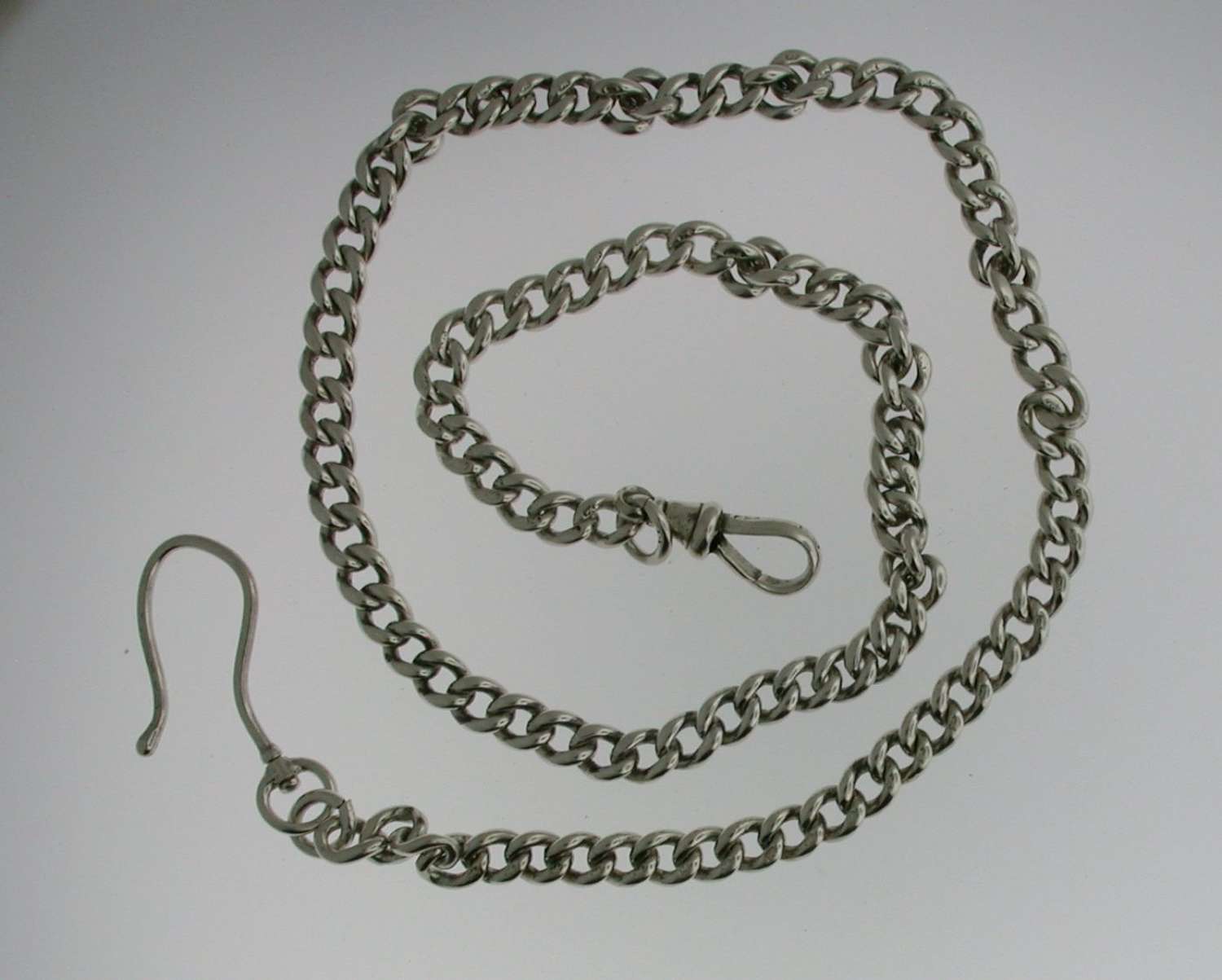 Silver Pocket Watch Chain (54)