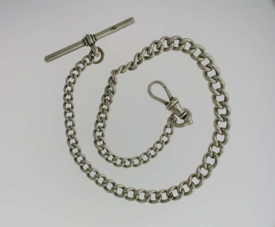 Silver Pocket Watch Chain (82)