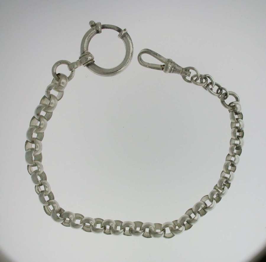 Silver Pocket Watch Chain (83)