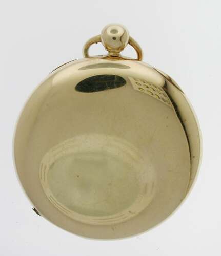 Superb Yellow Gilt Open Face Detached Lever Pocket/w English