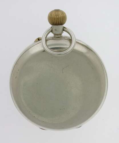 Antique Silver Bennett Gent's Half Hunter Pocket Watch 1911
