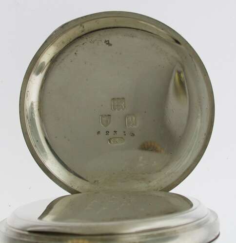 Antique Silver Bennett Gent's Half Hunter Pocket Watch 1911