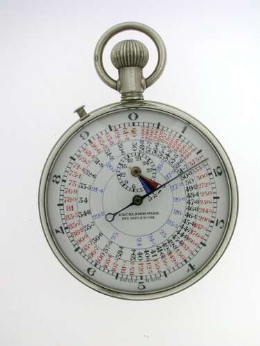Military Stop Watch Chronograph, The Villiers Engineering by Excelsior Park 1930