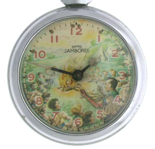 Animated Smiths JAMBOREE Pocket Watch 1960