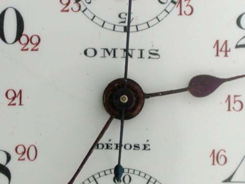 Gunmetal Chronograph Multi Purpose Omnis c.1900