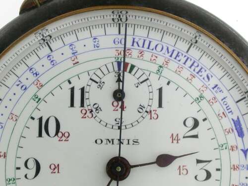 Gunmetal Chronograph Multi Purpose Omnis c.1900