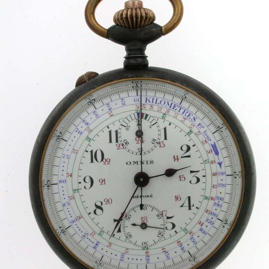 Silver Old Cylinder Pocket Watch Chester 1846, as found