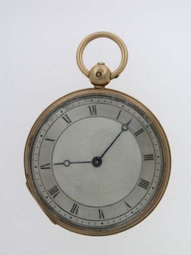 18 Kt Gold Le Roy Et Fils Pocket Watch 1860