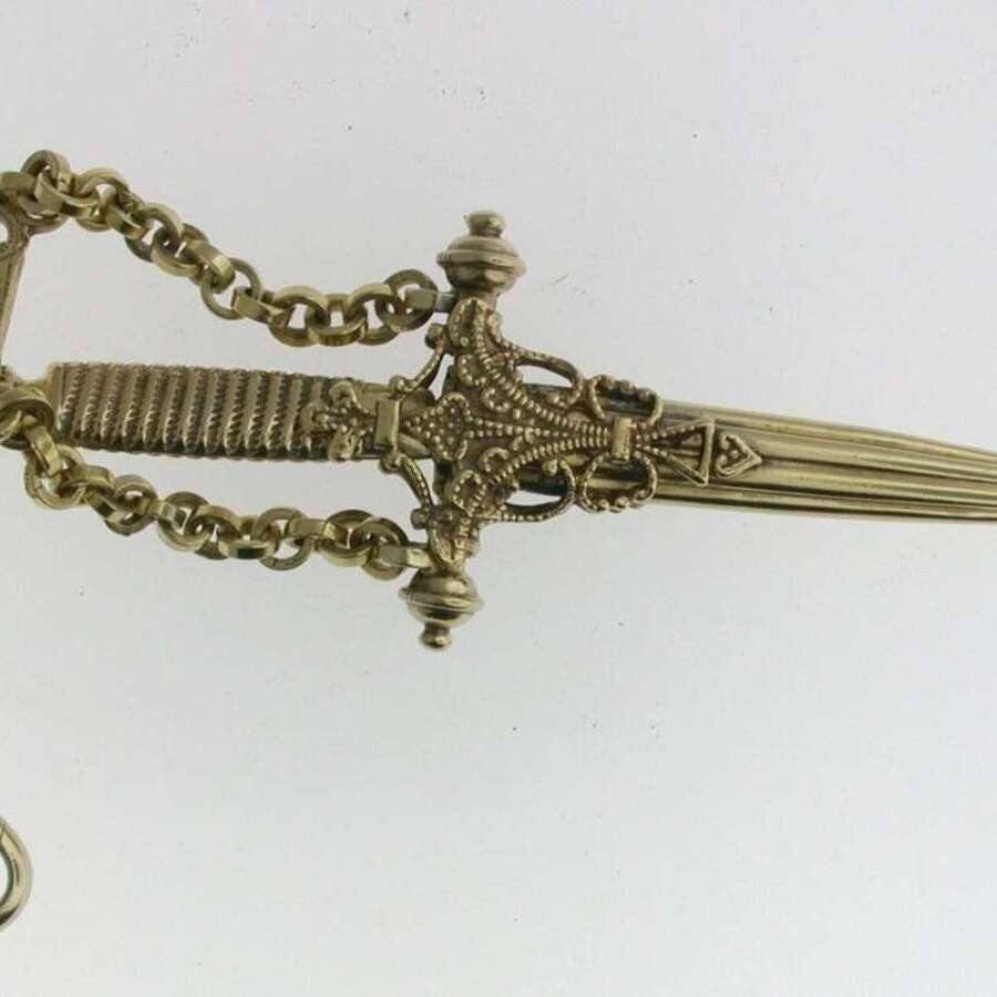 Gold Filled Pocket Watch CHAIN 3A