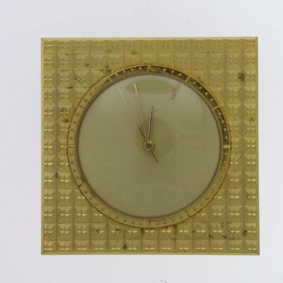 Jaeger LeCoultre Memovox G/F Alarm Clock 1970