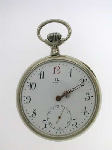 Original Gent's OMEGA Excellent Swiss Pocket Watch c.1915