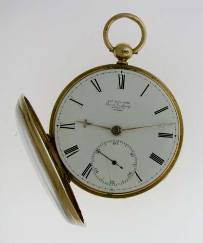 Superb 18 Kt Yellow gold James McCabe, Royal Exchange, N° 00085, London 1844