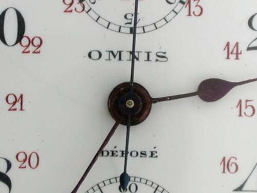 Gunmetal Chronograph Multi Purpose Omnis 1900