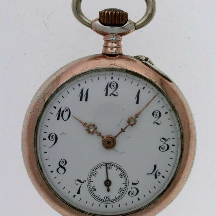 Silver Ladies FOB Pocket Watch - 1917