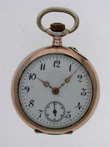Silver Ladies FOB Pocket Watch - 1917