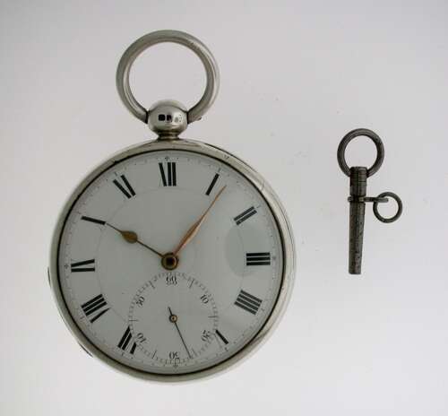Silver Old Cylinder James Haughton Pocket Watch London 1824