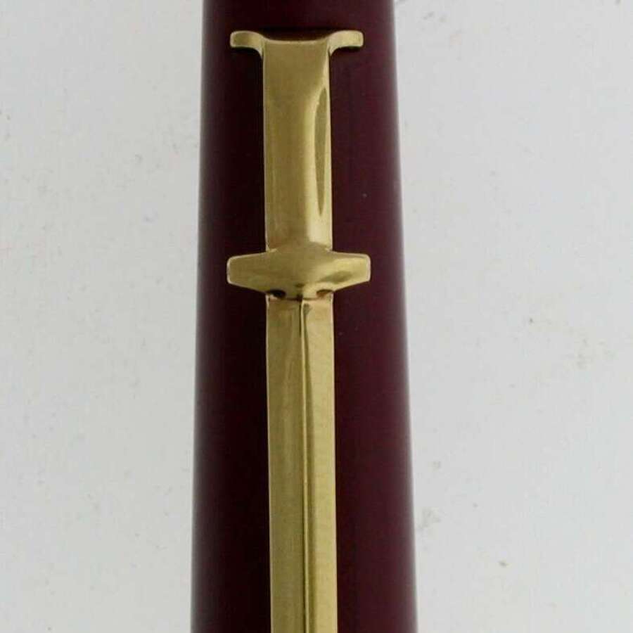 Rare OMEGA PEN Caran D'Ache Red Felt Pen Swiss
