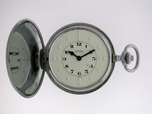 Braille Watch - Blind Man's Pocket Watch Swiss 1960