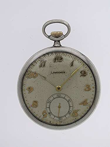 Longines Silver 0.925 Open Faced  Pocket Watch Swiss 1903
