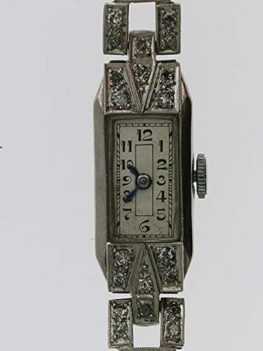 Ladies Platinum / Diamond Cocktail Watch, Swiss 1930