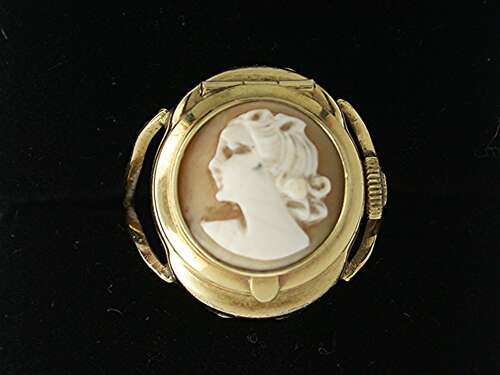 Rare Exquisite Gold-Filled Ladies Ring Watch Winegartens Swiss 1960