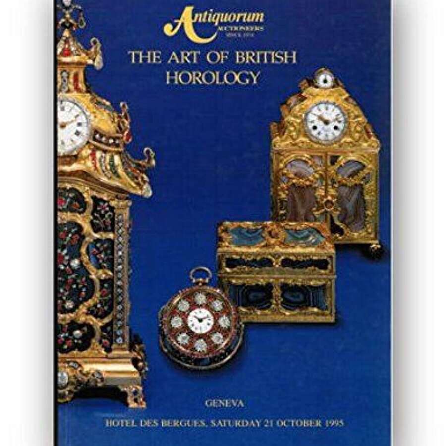 The Art of British Horology Geneva Hotel Des Bergues Saturday 21 October 1995