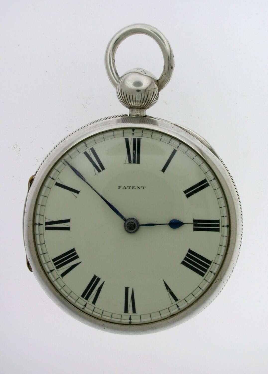 Table Roller Massey Type 3 English London 1820 Silver Gent's Pocket Watch