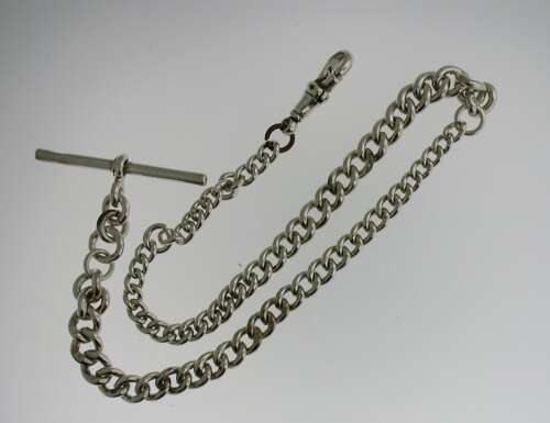 Silver Pocket Watch Chain (40)