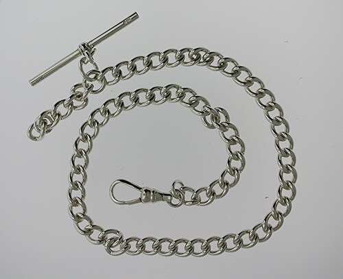 Silver Pocket Watch Chain (41)