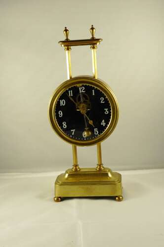 Gravity Clock Brass Watson English Early 20th Century