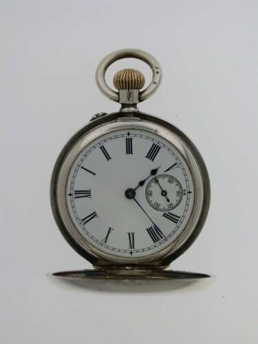 Vacheron %26 Constantin Silver 935 Mint Half Hunter Pocket Watch Swiss 1920