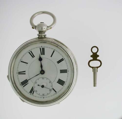 JW Benson by G. Smith Silver Open Face Pocket Watch English 1900
