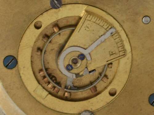 Rare W. Ehrhard Open Face Military Pocket Watch English 1920