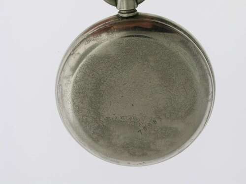 Secundus West End Watch Co Steel Open Face Pocket Watch Swiss 1925