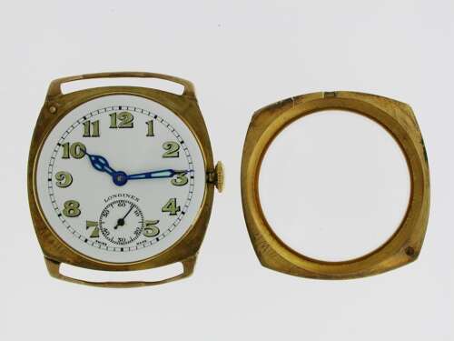 9kt Gold Longines Men’s Wristwatch Swiss 1944