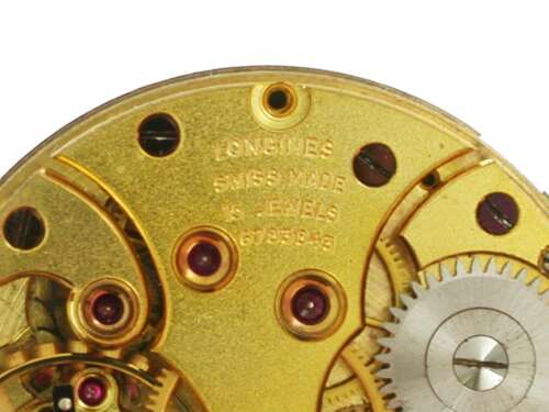 9kt Gold Longines Men’s Wristwatch Swiss 1944