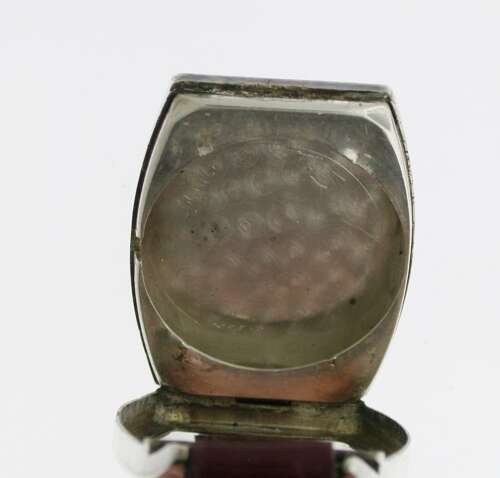 Silver 0.935 Art Deco Wristwatch Swiss 1930