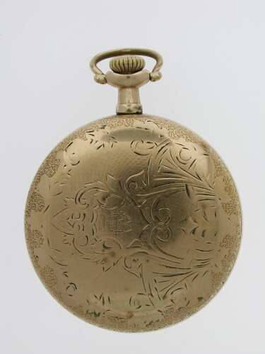 Waltham Gold Filled Open Face Pocket Watch USA 1920