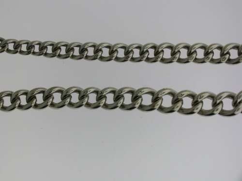 Silver T-bar Pocket Watch Chain