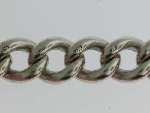 Silver T-bar Pocket Watch Chain