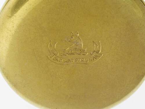 Judex Art Deco Gold Filled Open Face Pocket Watch with Chain Swiss 1925