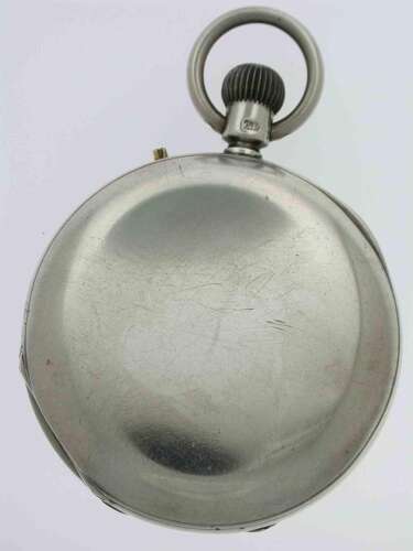 Silver J.W. Benson Ludgate Hill London 1899 Half Hunter Pocket Watch