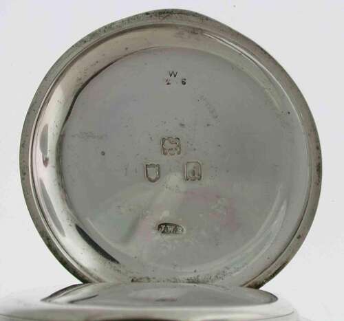 Silver J.W. Benson Ludgate Hill London 1899 Half Hunter Pocket Watch
