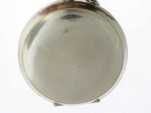 Jovis 8-day Steel Open Face Pocket Watch Swiss Made 1920