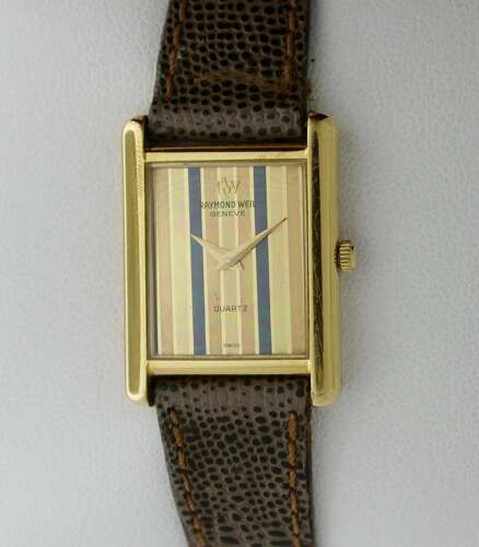 Raymond Weil Geneve Gold Filled Wristwatch Swiss 1960