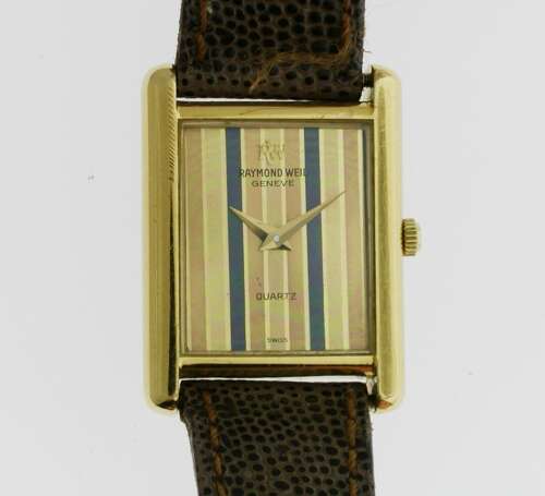 Raymond Weil Geneve Gold Filled Wristwatch Swiss 1960
