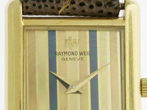 Raymond Weil Geneve Gold Filled Wristwatch Swiss 1960