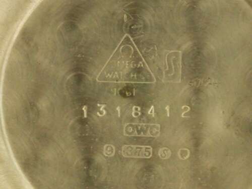 Omega 9kt Yellow Gold Wristwatch Swiss 1970 Hallmark Import London 1973