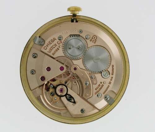 Omega 9kt Yellow Gold Wristwatch Swiss 1970 Hallmark Import London 1973