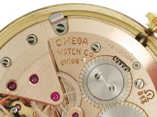 Omega 9kt Yellow Gold Wristwatch Swiss 1970 Hallmark Import London 1973
